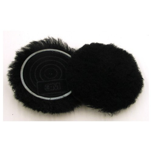 3M Finesse-it Natural Buffing Pad 85103 3″ Black - Exact Tool & Supply