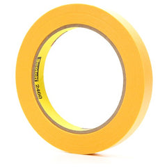 Scotch Ultimate Paint Edge Masking Tape 2460 Gold 1/2″ × 60 yd 3.3 mil - Exact Tool & Supply
