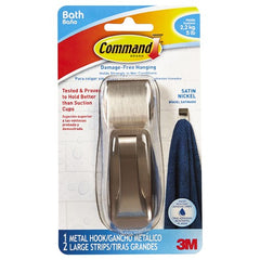 Command Modern Reflections Large Hook with Water-Resistant Strips MR03-SN-BES - Exact Tool & Supply