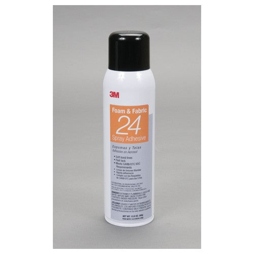 20 Fl. Oz. (Net Wt. 13.8 oz.) Foam & Fabric Spray Adh Orange Alt Mfg # 07862 - Exact Tool & Supply
