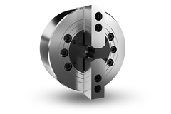 Auto Strong VT Series 2-jaw and 4-jaw wedge type non through-hole power chuck (adapter excluded) - Part # VT-212 - Exact Tool & Supply