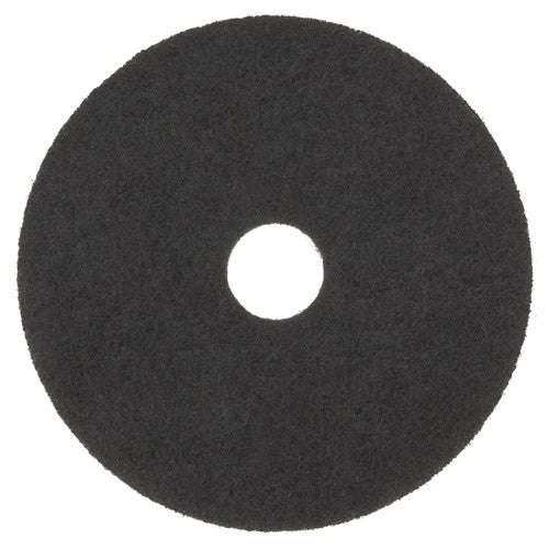 3M Black Stripper Pad 7200 10″ - Exact Tool & Supply