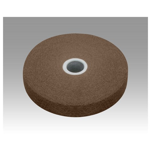 4 in × 1/4 in × 3/8 in EXL Unitized Wheel 6AXCS Brown Alt Mfg # 28040 - Exact Tool & Supply