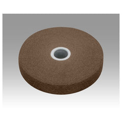 4 in × 1/4 in × 3/8 in EXL Unitized Wheel 6AXCS Brown Alt Mfg # 28040 - Exact Tool & Supply