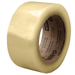 Scotch Recycled Corrugate Box Sealing Tape 3071 Clear 72 mm × 100 m - Exact Tool & Supply