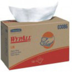 Dry Wipe, WYPALL L30, 9 3/4 in × 10 in, Number of Sheets 120, White - Exact Tool & Supply