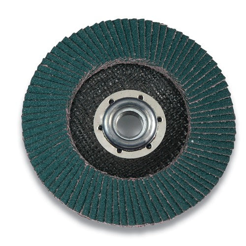 ‎7 in × 5/8-115/8-11 INT 546D Abrasive Flap Disc T29 60 Alt Mfg # 28923 - Exact Tool & Supply