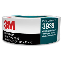 3M Heavy Duty Duct Tape 3939 Silver 24 mm × 54.8 m 9.0 mil - Exact Tool & Supply