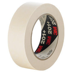 3M General Use Masking Tape 201+ Tan 72 mm × 55 m 4.4 mil - Exact Tool & Supply