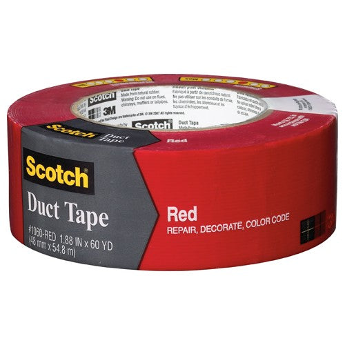 3M Red Duct Tape 3960-RD 1.88″ × 60 yd (48 mm × 54 8 m) - Exact Tool & Supply