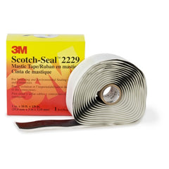 ‎3M Scotch-Seal Mastic Tape Compound 2229 3-3/4″ × 6-1/2″ Black - Exact Tool & Supply