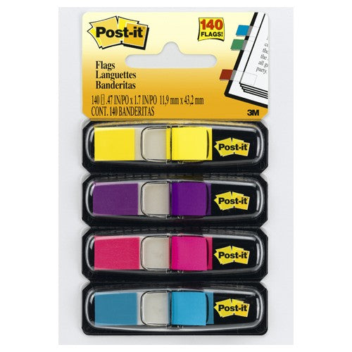 ‎Post-it Flags 683-4AB .47 in. × 1.7 in. Assorted Brights - Exact Tool & Supply