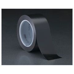 3M Vinyl Tape 471 Black 3/8″ × 36 yd 5.2 mil 96 rolls per case Individually Wrapped Conveniently Packaged - Exact Tool & Supply