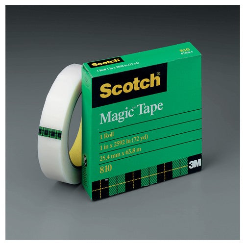 Scotch Magic Tape 810 1″ × 2592″ Boxed - Exact Tool & Supply