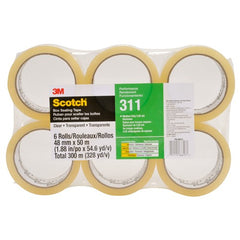 48mm × 50m Performance Box Sealing Tape Clear Alt Mfg # 68813 - Exact Tool & Supply