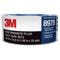 3M Performance Plus Duct Tape 8979 Slate Blue 24 mm × 54.8 m 12.1mil - Exact Tool & Supply