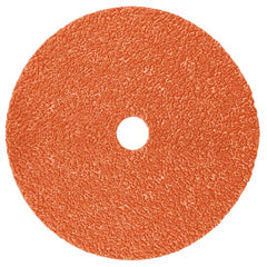 3M Cubitron II Fibre Disc 987C 36+ 4″ × 5/8″ Die 400FF - Exact Tool & Supply