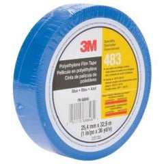 1X36 YDS 483 BLUE POLYETHYLENE FILM - Exact Tool & Supply