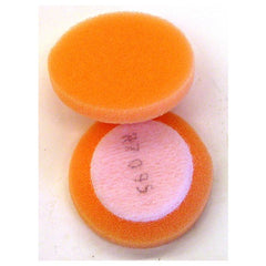 ‎3M Finesse-it Buffing Pad 20274 1-1/2″ Orange Foam White Loop Flat Face - Exact Tool & Supply