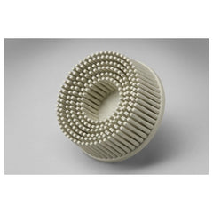 Scotch-Brite Roloc Bristle Disc RD-ZB 120 TR White 1″ × 5/8″ - Exact Tool & Supply