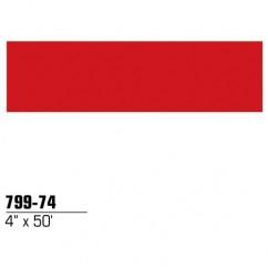 4X50' REFLECTIVE STRIPING TAPE RED - Exact Tool & Supply