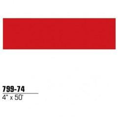 4X50' REFLECTIVE STRIPING TAPE RED - Exact Tool & Supply