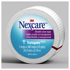 Nexcare Transpore Flexible Clear First Aid Tape 527-P1 2″ × 10 yds Wrapped - Exact Tool & Supply