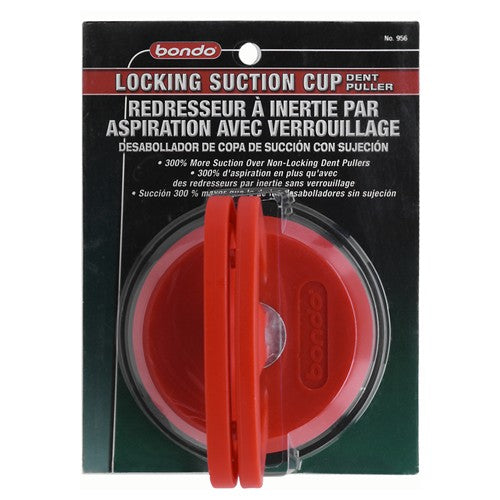 Bondo Double Handle Locking Suction Cup Dent Puller 00956 - Exact Tool & Supply