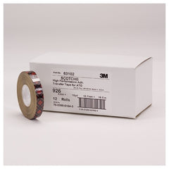 Scotch ATG Adhesive Transfer Tape 926 Clear 1/4″ × 36 yd 5 mil - Exact Tool & Supply